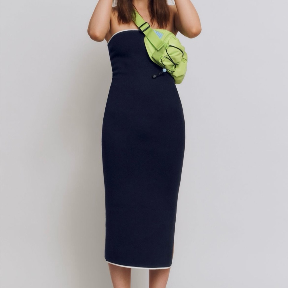 Anthropologie Black Bodycon Dress